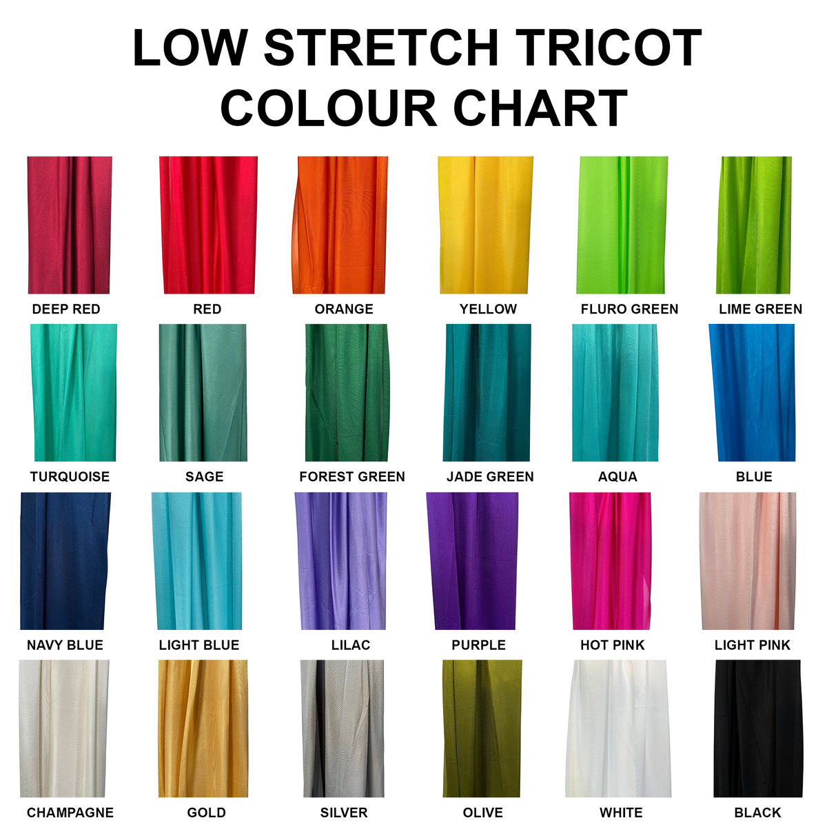 Aerial Silk - Low Stretch Tricot